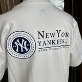  1084 - HÀNG CHÍNH HÃNG - ÁO THUN MLB MỎNG - LOS ANGELES - TRẮNG 