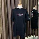  1080 - HÀNG CHÍNH HÃNG - ÁO THUN NEW ERA -  NEW YORK LOGOS BLACK SHORT SLEEVES - ĐEN - CODE: 13470979 