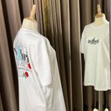  1081 - HÀNG CHÍNH HÃNG - ÁO THUN NEW ERA -  NEW YORK LOGOS WHITE SHORT SLEEVES - TRẮNG - CODE: 13470978 