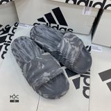  1122 - HÀNG CHÍNH HÃNG - DÉP ADIDAS 22 - BẬC THANG * MÀU XÁM ĐẬM LOANG * 