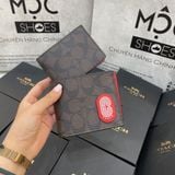  1126 - HÀNG CHÍNH HÃNG - VÍ COACH Nam/Nữ NGẮN 850K - 3 in 1 