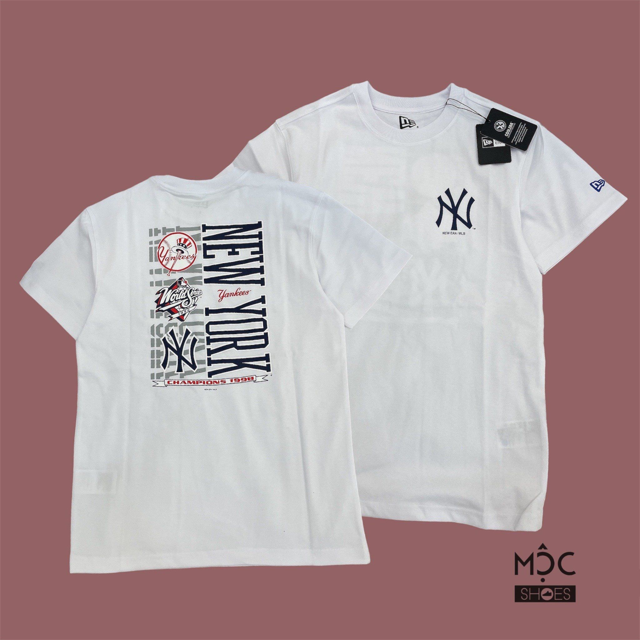  1162 - HÀNG CHÍNH HÃNG - ÁO THUN NEW ERA -  NEW YORK YANKEES ESSENTIALS - TRẮNG  - CODE: 13527258 