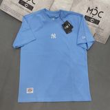  1174 - HÀNG CHÍNH HÃNG - ÁO THUN NEW ERA - NEW YORK CHẠY NGANG - BABY BLUE - CODE: 12354552 