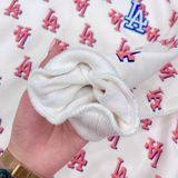  1179 - HÀNG CHÍNH HÃNG - ÁO SWEATER MLB MONOGRAM LOGO OVERFIT LA DODGERS - TRẮNG KEM - CODE: 3AMTM0231 