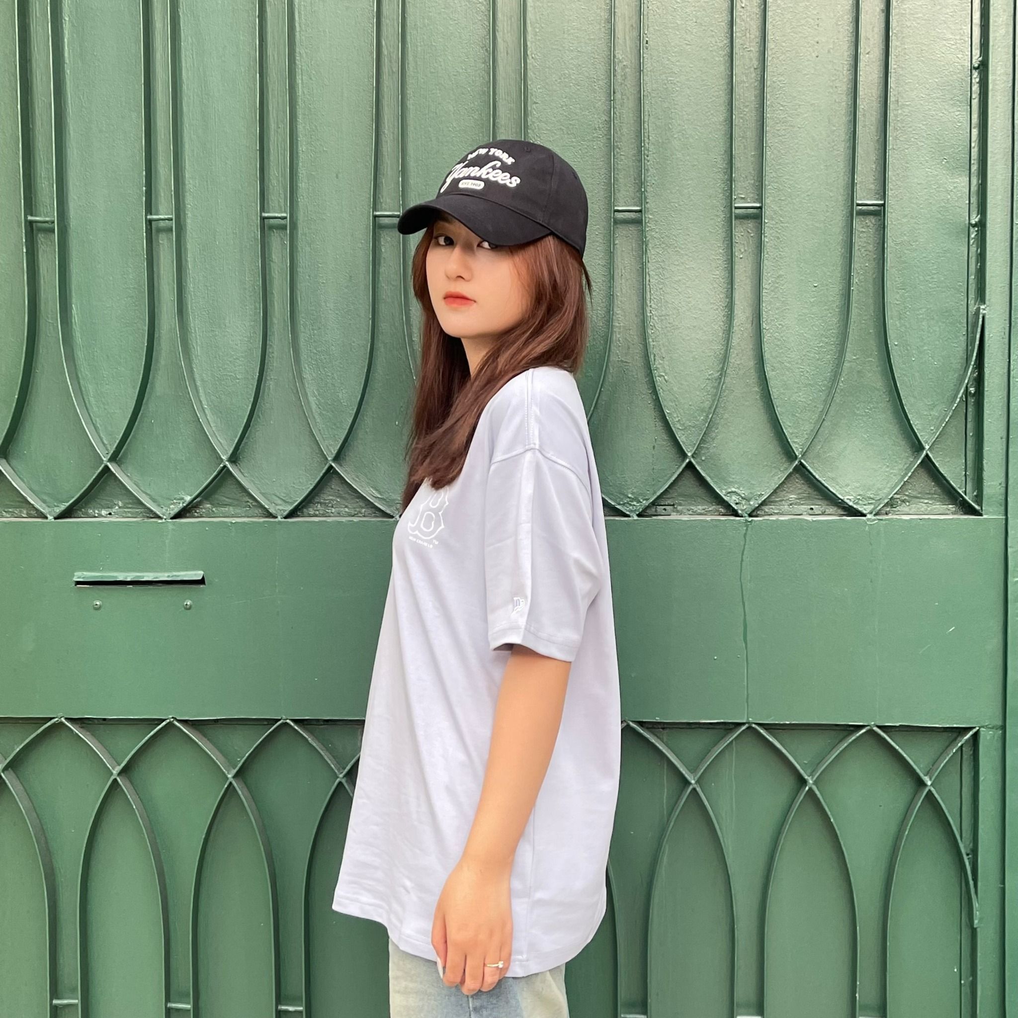  1182 - HÀNG CHÍNH HÃNG - ÁO THUN NEW ERA - PRINTED LOGO B - TÍM - CODE : 13560491 