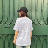  1182 - HÀNG CHÍNH HÃNG - ÁO THUN NEW ERA - PRINTED LOGO B - TÍM - CODE : 13560491 