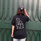  1183 - HÀNG CHÍNH HÃNG - ÁO THUN NEW ERA - PRINTED LOGO LA - ĐEN - CODE : 13565700 