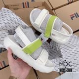  1191 - HÀNG CHÍNH HÃNG - GIÀY QUAI HẬU SANDAL FILA SURFY MÀU - * WHITE GREEN * - CODE : 1SM01934E_146 