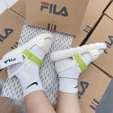  1191 - HÀNG CHÍNH HÃNG - GIÀY QUAI HẬU SANDAL FILA SURFY MÀU - * WHITE GREEN * - CODE : 1SM01934E_146 