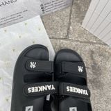  1194 - HÀNG CHÍNH HÃNG - GIÀY SANDAL MLB KID - NEW YORK YANKEES - ĐEN - CODE : 7ASDB0333-50BKS 