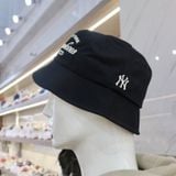 1203 - HÀNG CHÍNH HÃNG - Mũ / Nón MLB Bucket Varsity New York Yankees 3AHTV013N-50BKS -  Màu Đen 