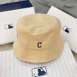  1204 - HÀNG CHÍNH HÃNG - Mũ / Nón MLB Bucket Varsity New York Yankees -  Màu Begie 