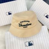  1204 - HÀNG CHÍNH HÃNG - Mũ / Nón MLB Bucket Varsity New York Yankees -  Màu Begie 