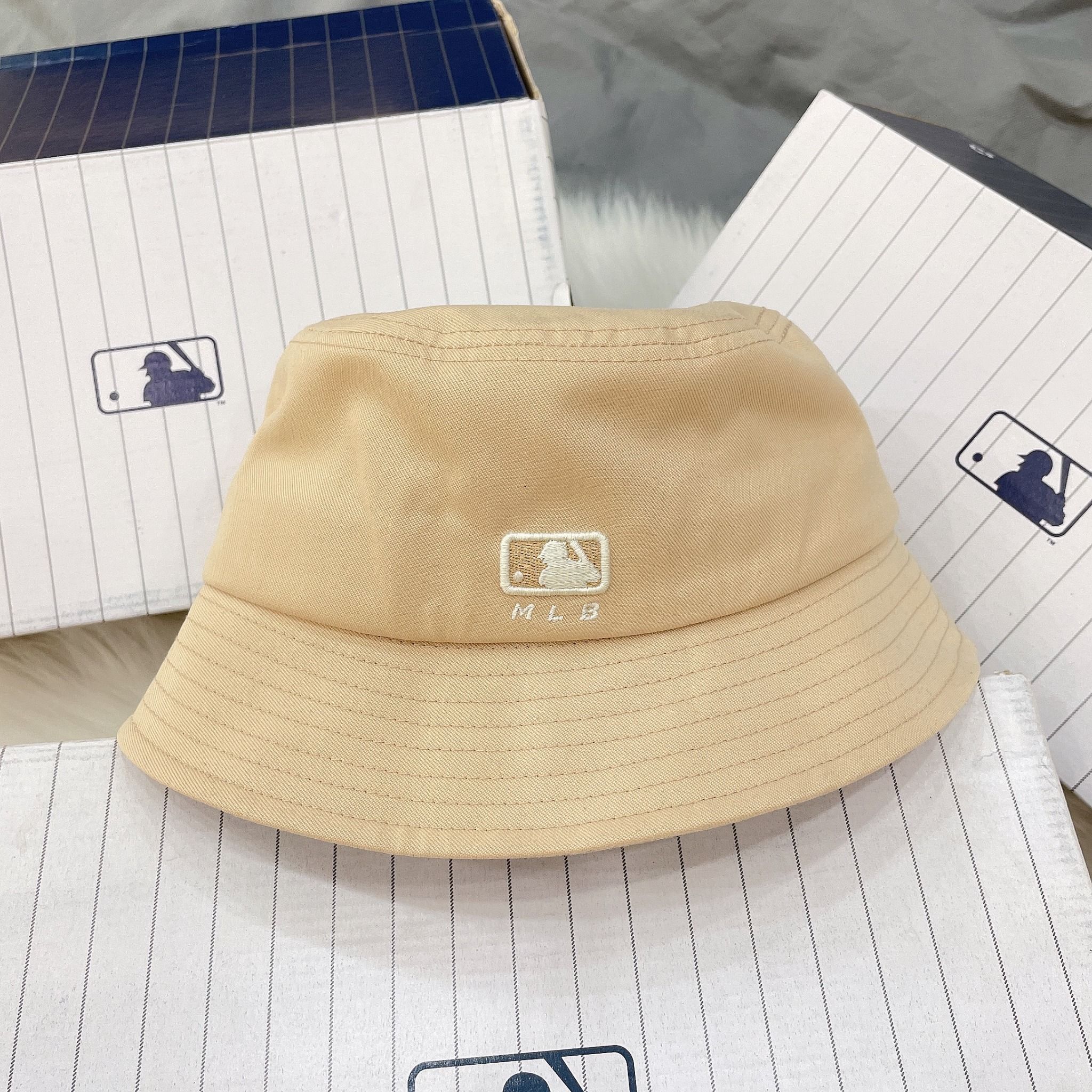 100 Original MLB KOREA Small Shadow Bucket Hat 32CPHE011 32CPHE111   Lazada PH