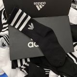  1208 - HÀNG CHÍNH HÃNG - VỚ ADIDAS ORIGINALS X ANDRÉ SARAIVA *Cổ Cao* [ĐEN LOGO CỎ 3 LÁ] 