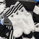  1211 - HÀNG CHÍNH HÃNG - VỚ ADIDAS ORIGINALS X ANDRÉ SARAIVA *Cổ Cao* [TRẮNG LOGO CỎ 3 LÁ] 