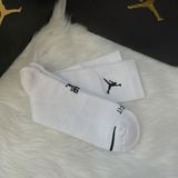  1225 - HÀNG CHÍNH HÃNG - VỚ NIKE JORDAN EVERYDAY MAX UNISEX CREW *Cổ Cao*  [TRẮNG] 