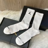  1225 - HÀNG CHÍNH HÃNG - VỚ NIKE JORDAN EVERYDAY MAX UNISEX CREW *Cổ Cao*  [TRẮNG] 