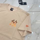  1224 - HÀNG CHÍNH HÃNG - ÁO THUN NEW ERA - NY RỰC LỮA - BE - CODE : 12877376 