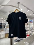  1229 - HÀNG CHÍNH HÃNG - ÁO THUN NEW ERA - NY YANKEES THÊU - ĐEN - CODE : 13334740 