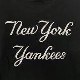 1229 - HÀNG CHÍNH HÃNG - ÁO THUN NEW ERA - NY YANKEES THÊU - ĐEN - CODE : 13334740 