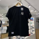  1229 - HÀNG CHÍNH HÃNG - ÁO THUN NEW ERA - NY YANKEES THÊU - ĐEN - CODE : 13334740 