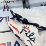  1230- HÀNG CHÍNH HÃNG - GIÀY FILA DISRUPTOR 2 SCRIPT X RAY TRACER - TRẮNG - CODE : 4-C112W-123 