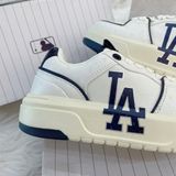  1240 - HÀNG CHÍNH HÃNG - GIÀY MLB CHUNKY LINER DIA MONOGRAM LOS ANGELES  - WHITE VINTAGE 