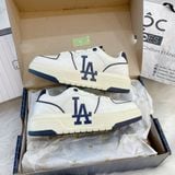  1240 - HÀNG CHÍNH HÃNG - GIÀY MLB CHUNKY LINER DIA MONOGRAM LOS ANGELES  - WHITE VINTAGE 