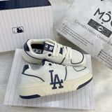  1240 - HÀNG CHÍNH HÃNG - GIÀY MLB CHUNKY LINER DIA MONOGRAM LOS ANGELES  - WHITE VINTAGE 