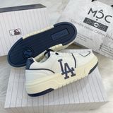  1240 - HÀNG CHÍNH HÃNG - GIÀY MLB CHUNKY LINER DIA MONOGRAM LOS ANGELES  - WHITE VINTAGE 
