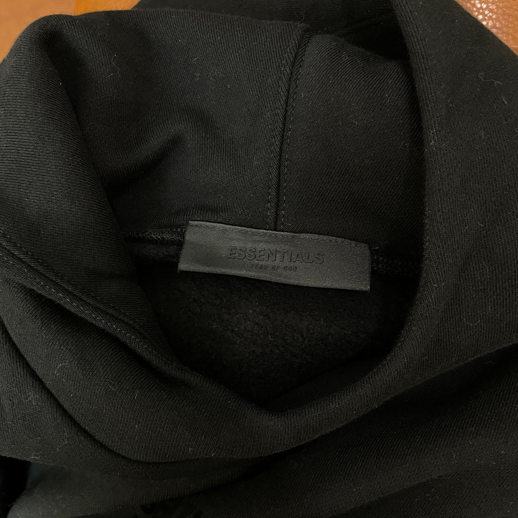  1252 - HÀNG CHÍNH HÃNG -  ÁO HOODIE ESSENTIAL *SS23* - BLACK 