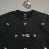  1262 - HÀNG CHÍNH HÃNG - ÁO THUN NEW ERA - NHIỀU LOGO NEW ERA - ĐEN - CODE : 13560488 