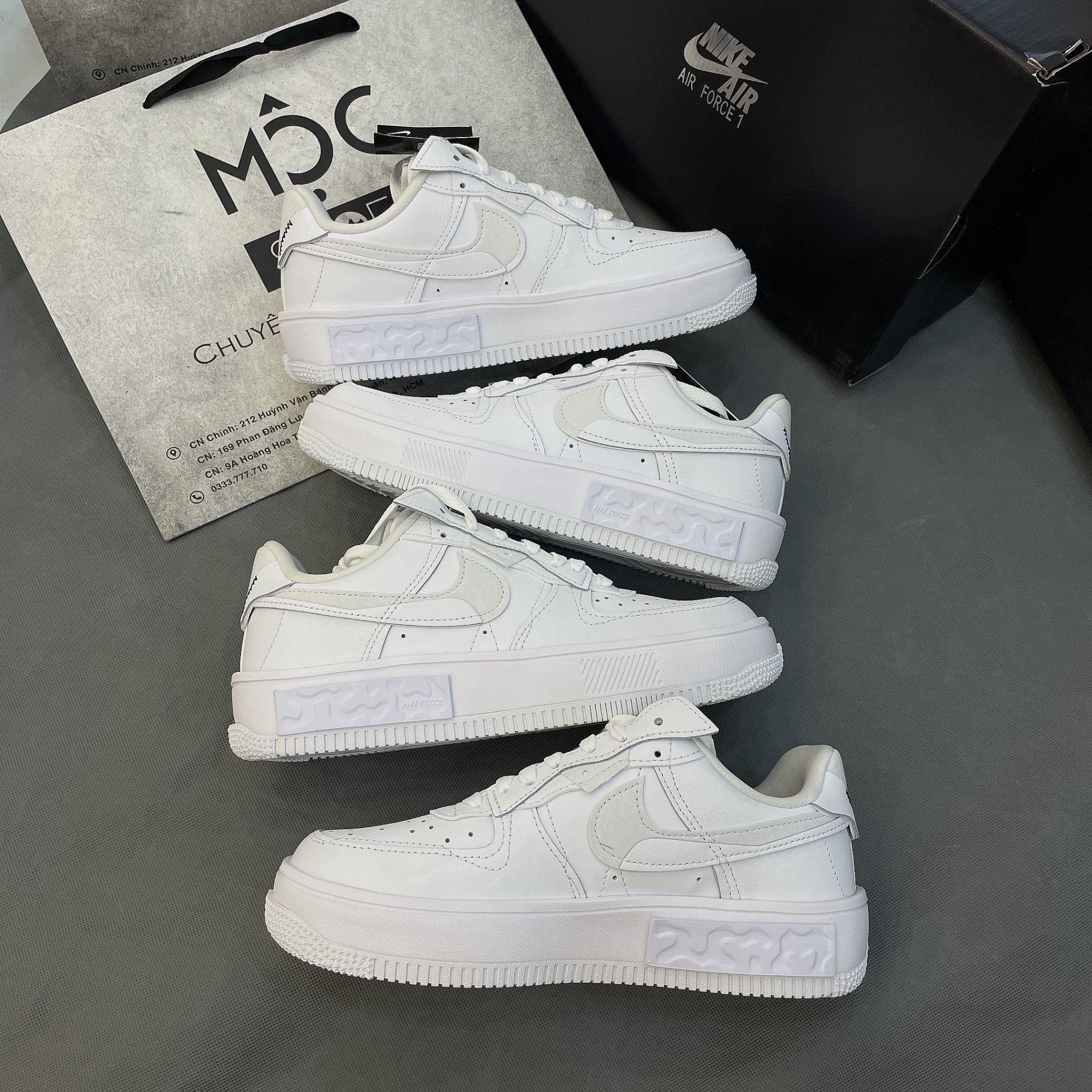 Nike Air Force 1 Fontanka Triple White DH1290-100