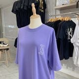  1303 - HÀNG CHÍNH HÃNG - ÁO THUN MLB - BASIC MEGA LOGO B - TÍM - CODE: 3ATSB0433-43LDD 