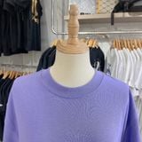  1303 - HÀNG CHÍNH HÃNG - ÁO THUN MLB - BASIC MEGA LOGO B - TÍM - CODE: 3ATSB0433-43LDD 