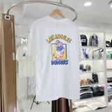  1301 - HÀNG CHÍNH HÃNG - ÁO THUN MLB - LA FLEXIN GIRL - TRẮNG - CODE: 3ATSL0533 