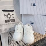  1305 - HÀNG CHÍNH HÃNG - GIÀY MLB CHUNKY CLASSIC DIA MONO HEEL NEW YORK YANKEES - TRẮNG - CODE: 3ASXAM82N-50BKS 