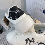  1305 - HÀNG CHÍNH HÃNG - GIÀY MLB CHUNKY CLASSIC DIA MONO HEEL NEW YORK YANKEES - TRẮNG - CODE: 3ASXAM82N-50BKS 