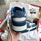  1075 - HÀNG CHÍNH HÃNG - GIÀY NIKE DUNK LOW - Denim INDUSTRIAL BLUE ‘SASHIKO’ - CODE: DV0834-101 