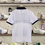  1141 - HÀNG CHÍNH HÃNG - ÁO Tommy - POLO - REGULAR FIT TOMMY BAR STRIPE  - TRẮNG 