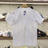  1319 - HÀNG CHÍNH HÃNG - ÁO THUN NEW ERA - NY YANKEES KẺ SỌC - TRẮNG - CODE : 12820065 