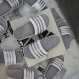  1317 - HÀNG CHÍNH HÃNG - DÉP ADIDAS ADILETTE PLATFORM - TRẮNG SỌC BẠC - CODE: IE9703 