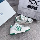  1333 - HÀNG CHÍNH HÃNG - GIÀY MLB CHUNKY LINER MID MONOGRAM MÀU XANH GREEN NY - *WHITE/GREEN* - CODE: 3ASXLMB3N 