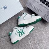  1333 - HÀNG CHÍNH HÃNG - GIÀY MLB CHUNKY LINER MID MONOGRAM MÀU XANH GREEN NY - *WHITE/GREEN* - CODE: 3ASXLMB3N 