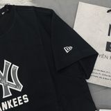  1346 - HÀNG CHÍNH HÃNG - ÁO THUN NEW ERA - ÁO NY YANKEES LOGO CHÌM - ĐEN - CODE: 13520207 