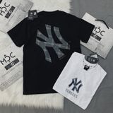  1346 - HÀNG CHÍNH HÃNG - ÁO THUN NEW ERA - ÁO NY YANKEES LOGO CHÌM - ĐEN - CODE: 13520207 