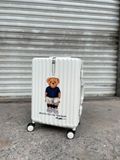  1351 - HÀNG CHÍNH HÃNG - VALI TTWN BEAR - NHỎ - MÀU TRẮNG - CODE: TN7001-WHITE 