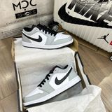  1360 - HÀNG CHÍNH HÃNG - Giày Air Jordan 1 Low Smoke Grey  - *Xám / Trắng *  - CODE : 553558-030 