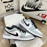  1360 - HÀNG CHÍNH HÃNG - Giày Air Jordan 1 Low Smoke Grey  - *Xám / Trắng *  - CODE : 553558-030 